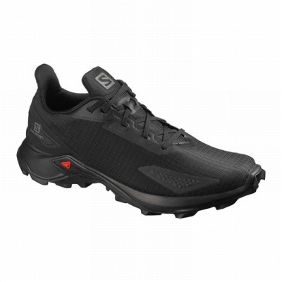 Tenis Para Trail Running Salomon ALPHACROSS BLAST Hombre Negros | MX-185OACF