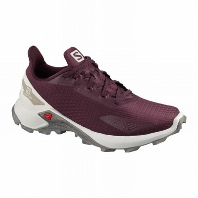 Tenis Para Trail Running Salomon ALPHACROSS BLAST Mujer Vino | MX-708SIYJ