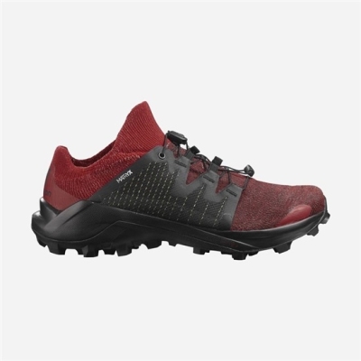 Tenis Para Trail Running Salomon CROSS W /PRO Mujer Rojos Negros | MX-749UQFD