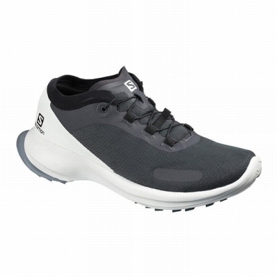 Tenis Para Trail Running Salomon SENSE FEEL W Mujer Grises Blancos | MX-235UXGY