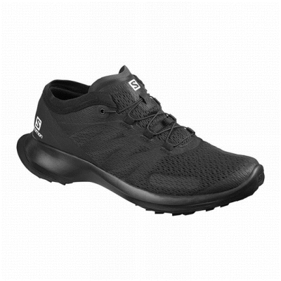 Tenis Para Trail Running Salomon SENSE FLOW Hombre Negros | MX-694LZUS