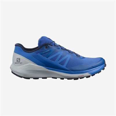 Tenis Para Trail Running Salomon SENSE RIDE 4 Hombre Azules | MX-804FNXD