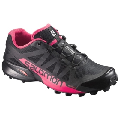 Tenis Para Trail Running Salomon SPEEDCROSS PRO 2 W Mujer Negros Rosas | MX-045UJXG