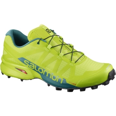 Tenis Para Trail Running Salomon SPEEDCROSS PRO 2 Hombre Amarillos | MX-082CRJY