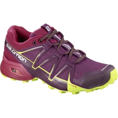 Tenis Para Trail Running Salomon SPEEDCROSS VARIO 2 W Mujer Vino | MX-096BJDK