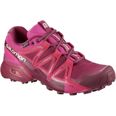 Tenis Para Trail Running Salomon SPEEDCROSS VARIO 2 GTX W Mujer Rojos Oscuro | MX-231JYOX