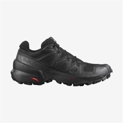 Tenis Para Trail Running Salomon SPEEDCROSS 5 Mujer Negros | MX-357WOTF