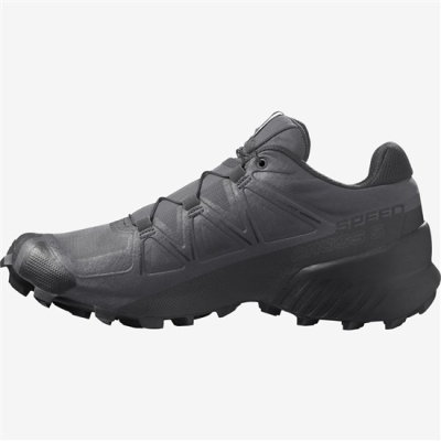 Tenis Para Trail Running Salomon SPEEDCROSS 5 Hombre Grises | MX-571YAOK