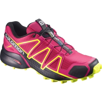 Tenis Para Trail Running Salomon SPEEDCROSS 4 W Mujer Rosas Negros | MX-874LNJO