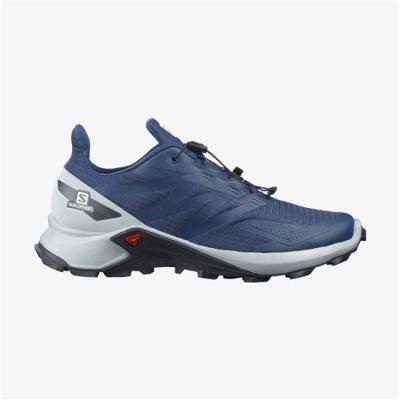 Tenis Para Trail Running Salomon SUPERCROSS BLAST Hombre Azules | MX-539AXPO