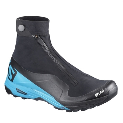 Tenis Para Trail Running Salomon S/LAB XA ALPINE 2 Hombre Negros Azules | MX-086XSGP