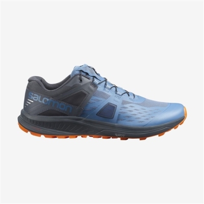 Tenis Para Trail Running Salomon ULTRA /PRO Hombre Azules Negros | MX-816KRAT