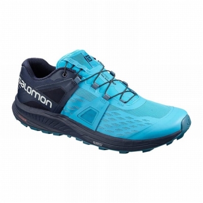 Tenis Para Trail Running Salomon ULTRA /PRO Hombre Azules | MX-857FKDU