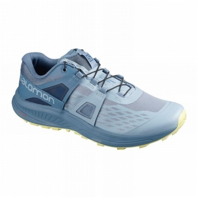 Tenis Para Trail Running Salomon ULTRA W /PRO Mujer Grises Azules | MX-298QNJT