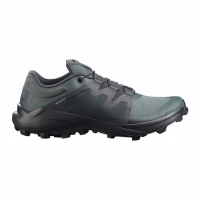 Tenis Para Trail Running Salomon WILDCROSS Hombre Verdes | MX-149NVCK