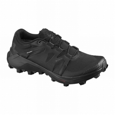 Tenis Para Trail Running Salomon WILDCROSS GTX Mujer Negros | MX-386VBDS