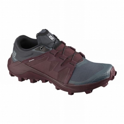 Tenis Para Trail Running Salomon WILDCROSS W Mujer Vino | MX-684NXHP