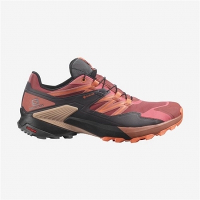 Tenis Para Trail Running Salomon WINGS SKY GORE-TEX Mujer Rojos Negros | MX-284ZBKV