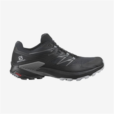 Tenis Para Trail Running Salomon WINGS SKY GORE-TEX Hombre Negros Amarillos | MX-842AMTJ