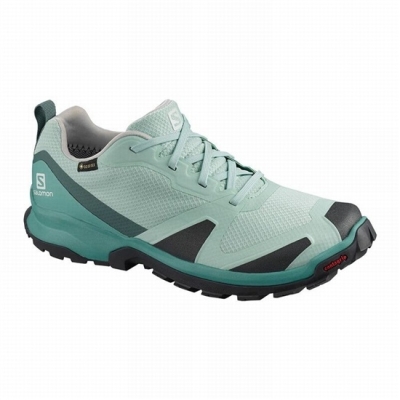 Tenis Para Trail Running Salomon XA COLLIDER GTX W Mujer Turquesa | MX-251ORCM