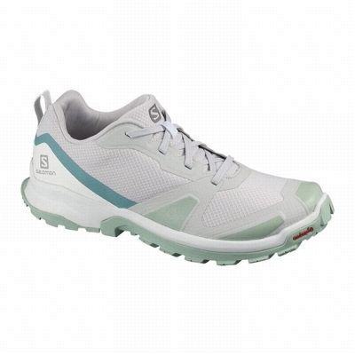 Tenis Para Trail Running Salomon XA COLLIDER W Mujer Grises Turquesa Claro Grises | MX-293LTZE