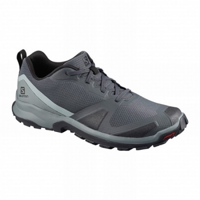 Tenis Para Trail Running Salomon XA COLLIDER Hombre Azules Oscuro Negros | MX-864WDHF