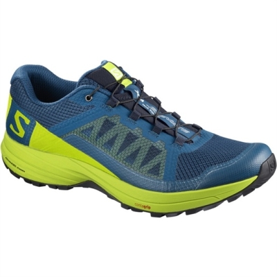 Tenis Para Trail Running Salomon XA ELEVATE Hombre Azules Verdes | MX-290WRQP