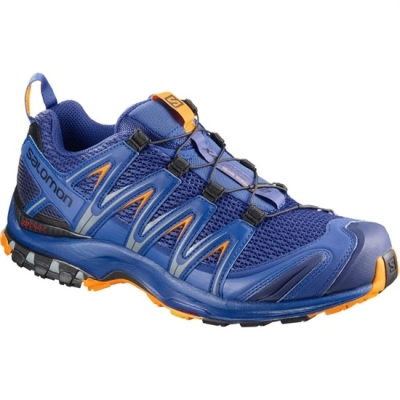 Tenis Para Trail Running Salomon XA PRO 3D Hombre Azules Oscuro | MX-140HQNC