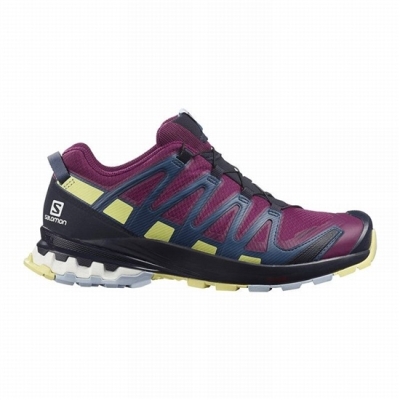 Tenis Para Trail Running Salomon XA PRO 3D V8 GORE-TEX Mujer Morados | MX-158PIJO