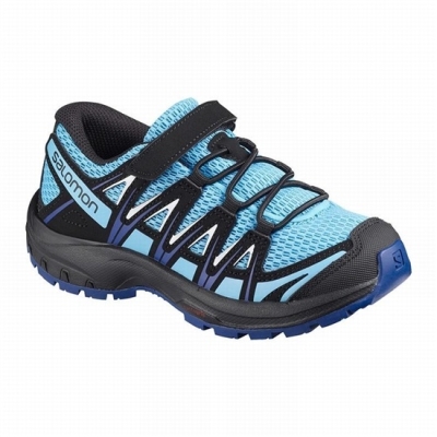 Tenis Para Trail Running Salomon XA PRO 3D K Niños Azules Blancos | MX-260UXIT