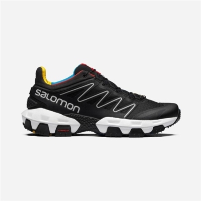 Tenis Para Trail Running Salomon XA PRO STREET Hombre Negros Blancos | MX-310TQMG