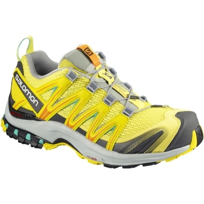 Tenis Para Trail Running Salomon XA PRO 3D W Mujer Amarillos | MX-548MYHZ