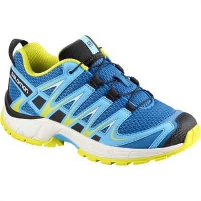 Tenis Para Trail Running Salomon XA PRO 3D J Niños Azules | MX-590ZIYK