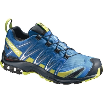 Tenis Para Trail Running Salomon XA PRO 3D GTX Hombre Azules | MX-623EPUA