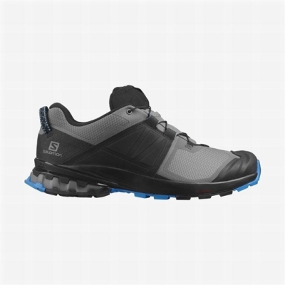 Tenis Para Trail Running Salomon XA WILD Hombre Negros Azules | MX-857SEKV