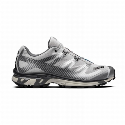 Tenis Para Trail Running Salomon XT-4 ADVANCED Mujer Plateados Metal Grises | MX-185JMPX