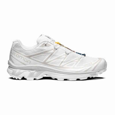 Tenis Para Trail Running Salomon XT-6 Hombre Blancos | MX-857NRTY