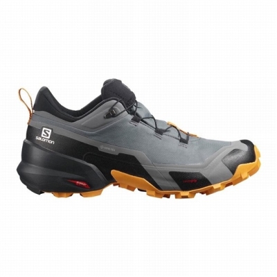 Tenis Senderismo Salomon CROSS HIKE GORE-TEX Hombre Negros | MX-421ELBW