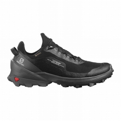 Tenis Senderismo Salomon CROSS OVER GORE-TEX Mujer Negros | MX-765NWJS