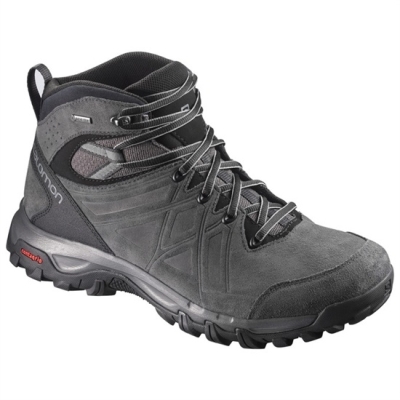 Tenis Senderismo Salomon EVASION 2 MID LTR GTX Hombre Negros | MX-519UFDC