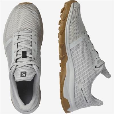 Tenis Senderismo Salomon OUTBOUND PRISM Hombre Blancos | MX-769ENMI