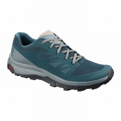 Tenis Senderismo Salomon OUTLINE Hombre Azules | MX-875LEPH