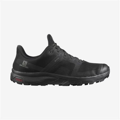 Tenis Senderismo Salomon OUTLINE PRISM GORE-TEX Hombre Negros | MX-192GUZI