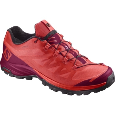 Tenis Senderismo Salomon OUTPATH GTX W Mujer Naranjas Vino | MX-517YTIZ