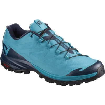 Tenis Senderismo Salomon OUTPATH W Mujer Turquesa Azul Marino | MX-190NZWR