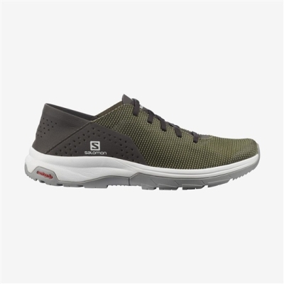 Tenis Senderismo Salomon TECH LITE Hombre Verde Oliva Verdes | MX-187ABPY