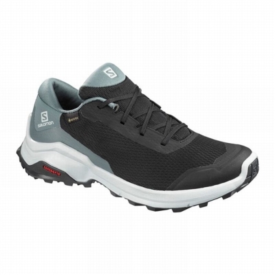 Tenis Senderismo Salomon X REVEAL GORE-TEX Mujer Negros | MX-095MTGO