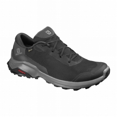 Tenis Senderismo Salomon X REVEAL GORE-TEX Hombre Negros | MX-320SADT