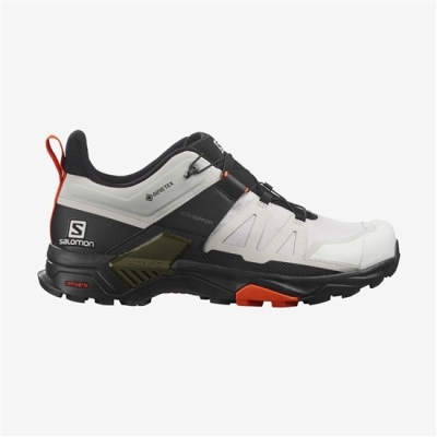 Tenis Senderismo Salomon X ULTRA 4 GORE-TEX Hombre Blancos | MX-071GWDQ